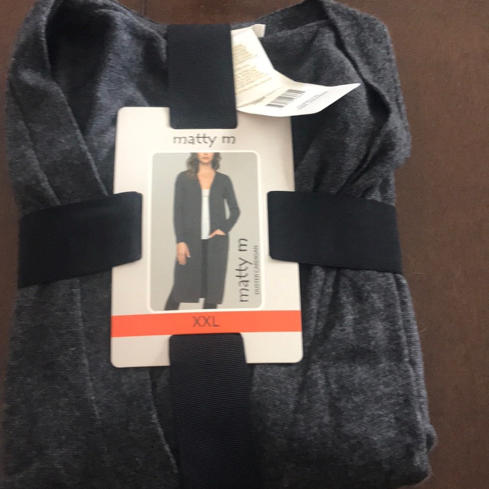 XXL MATTY M DUSTER CARDIGAN
